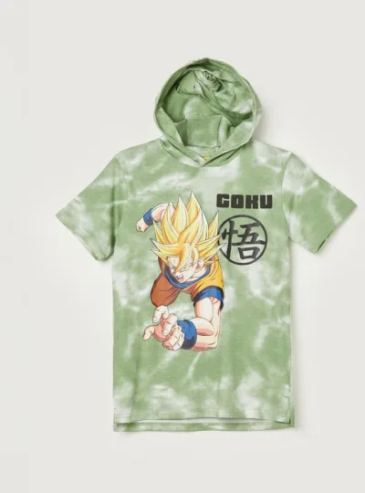 FAME FOREVER Boys Goku Character T-shirt